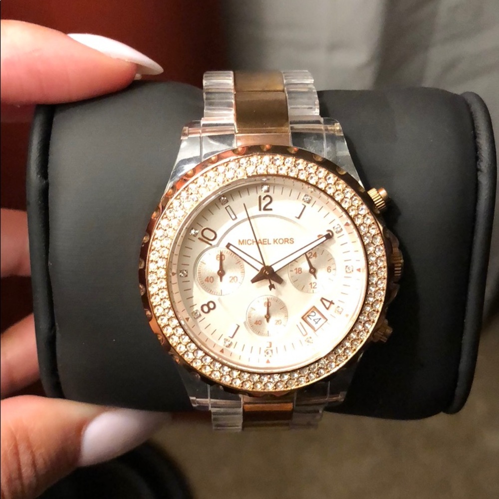 Rose Gold Michael Kors watch